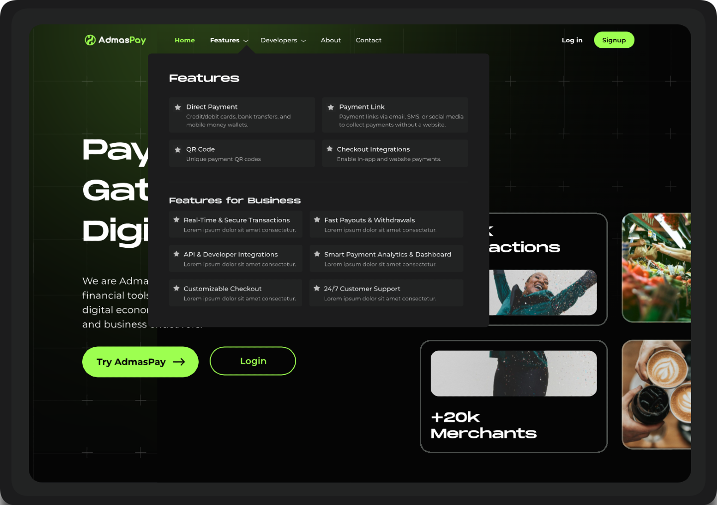 Solid Has Neat & Clean User Interface.